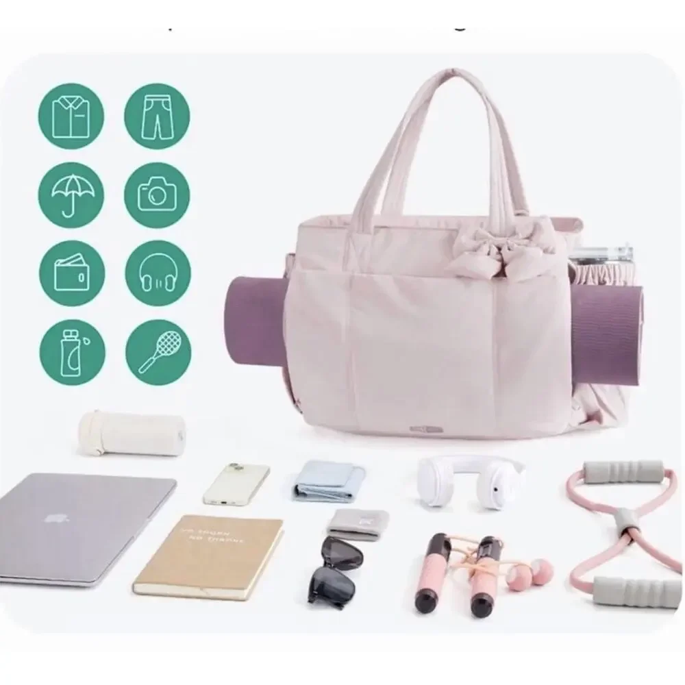BAGSMART PufferCrossbody Laptop Bag for 15.6